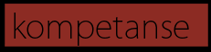 kompetanse